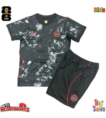Canada Replica Away Stadium Kit for Kids World Cup 2026 Short Sleeve (+ pants)